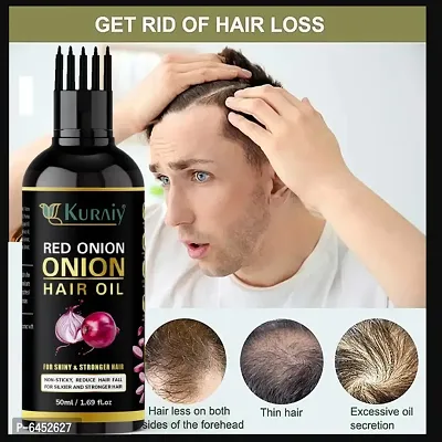 Onion Strength Hair Oil For Dry Hair - Snihith Deep Nourishment Oil - Anti Hair Fall Oil - With Hibiscus ONION HAIR OIL-thumb0
