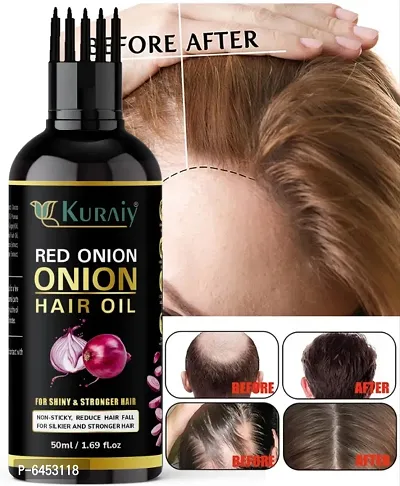 Onion Hair Oil With Blend Of Blackseed Oil, 50ml-thumb0