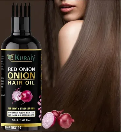 Natural Onion Herbal Hair Oil - Pack of 1-thumb0