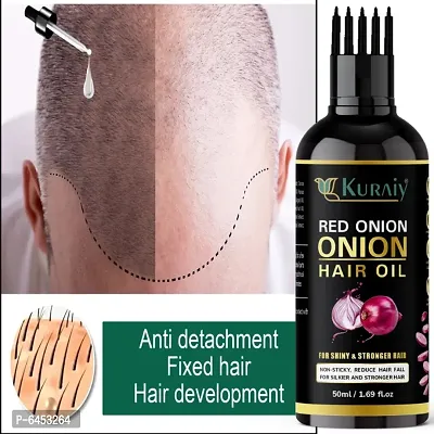 Onion Hair Oil 7 Day Challenge for Hair growth (Pack of 1)