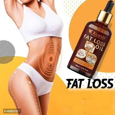 Kuraiy Smartdrops Advance Fat Burning Oil, Slimming oil, Fat Burner, Anti Cellulite Slimming Oil For Stomach, Hips and Thigh Fat loss fat go slimming weight loss body fitness oil Fat Burning Oil, Slimmi