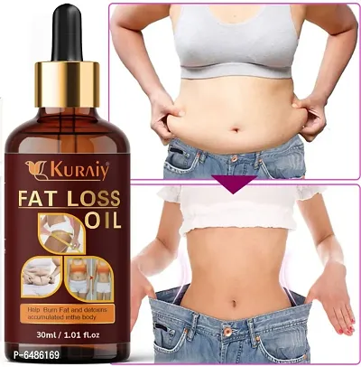 Kuraiy Smartdrops Advance Fat Burning Oil, Slimming oil, Fat Burner, Anti Cellulite Slimming Oil For Stomach, Hips and Thigh Fat loss fat go slimming weight loss body fitness oil Fat Burning Oil, Slimmi