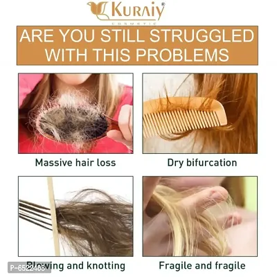 Kuraiy EGG PROTEIN CONDITIONER FOR LONG, STRONG, MOISTURISING and SHINY HAIR  (200 ml)-thumb2