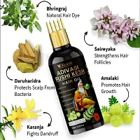 Adivasi Medicine Ayurvedic Herbal Hair Oil for Women and Men for Shiny Hair Long - Dandruff Control - Hair Loss Control - Long Hair - Hair Regrowth Hair Oil ( 100 % Ayurvedic-thumb1