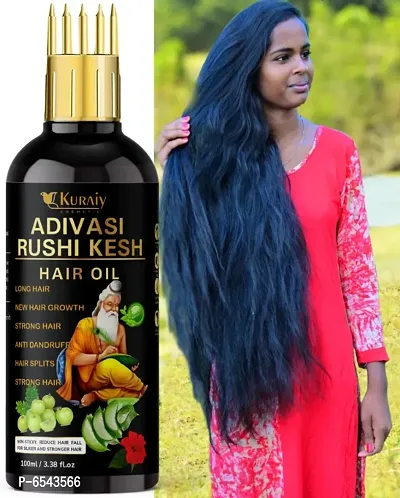 Kuraiy Jogeshvari Adivasi Herbal Hair Oil 100 ml for Women and Men for Hair L , 100 % Satisfact
