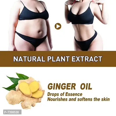 Kuraiy Weight Loss Dissolve Fat Essential Oil for Whole Body Ginger Extract 30ml (Pack of-2)-thumb2