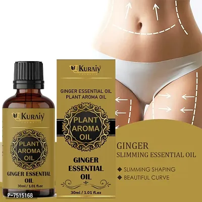 Belly drainage ginger oil: apply and massage to promote fat burning, support weight loss and shaping and shape the perfect curve. Promote metabolism, accelerate fat burning and shape a beautiful body