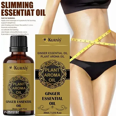 Belly drainage ginger oil: apply and massage to promote fat burning, support weight loss and shaping and shape the perfect curve. Promote metabolism, accelerate fat burning and shape a beautiful body