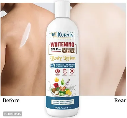 Skin Whitening And Brightening Lotion, Berry Blossom Fragrance - Vitamin E  Jojoba Oil-100ML-thumb0