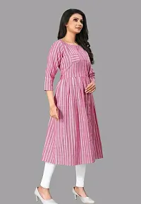 Beautiful Straight  Printed Cotton Kurta For Women-thumb2