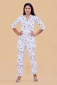 Designer Print Co-Ord Set Relaxed Fit|Two Piece Co Ord Set Top  Pant|Co ord Dress for Ladies|Casual Co Ords Wear Fashionable for Party-thumb3