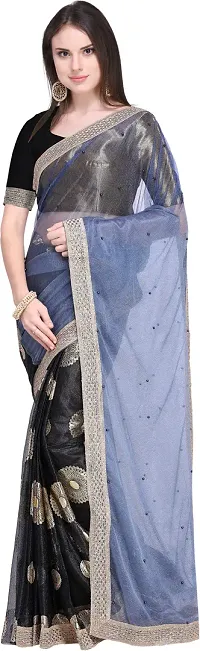 Best Selling Lycra Saree with Blouse piece 