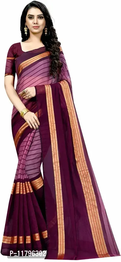 Beautiful Multicoloured Art Silk Saree with Blouse piece Pack Of 2-thumb3