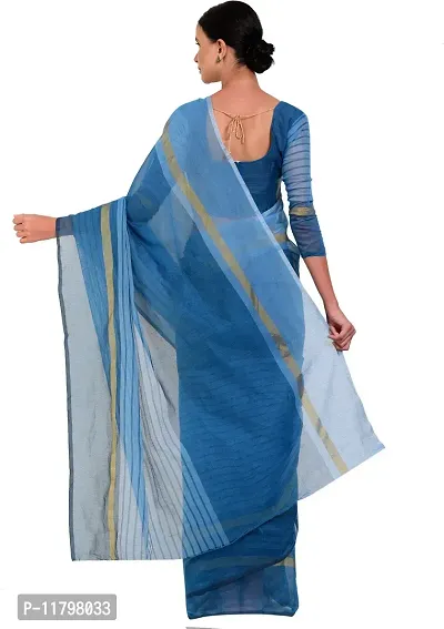 Beautiful Multicoloured Cotton Silk Saree with Blouse piece Pack Of 2-thumb2