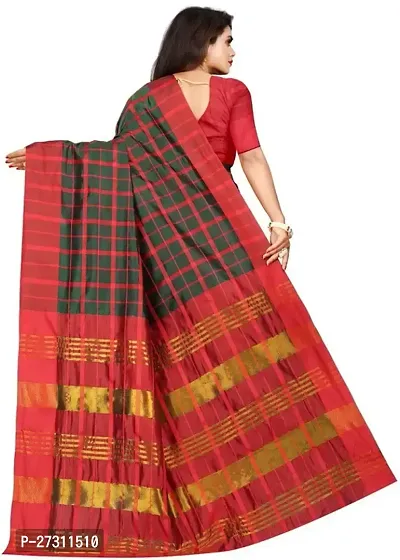 Fancy Art Silk Saree With Blouse Piece For Women-thumb3