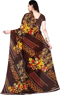 Beautiful Multicoloured Georgette Saree with Blouse piece Pack Of 2-thumb3