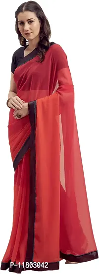 Beautiful Georgette Saree with Blouse Piece