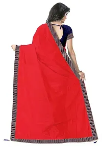 Fancy Art Silk Saree With Blouse Piece For Women-thumb1