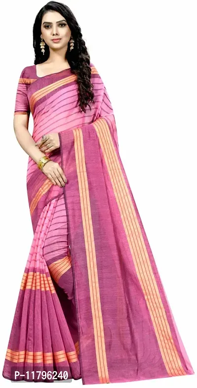 Beautiful Multicoloured Art Silk Saree with Blouse piece Pack Of 2-thumb3