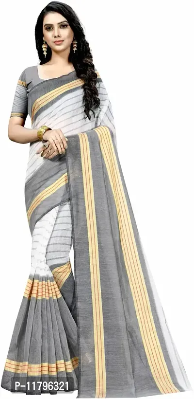 Beautiful Multicoloured Art Silk Saree with Blouse piece Pack Of 2-thumb3