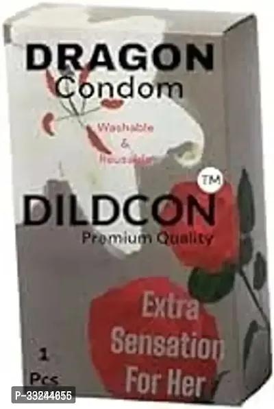 8 Inch Silicone Condom-thumb0