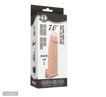 7 Inch Reusable Silicone Condom-thumb0