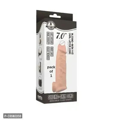 7 Inch Dragon 2 inch Extender Reusable Condom-thumb0