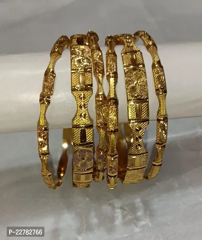 Trendy Gold Plated Women Bangle-thumb0