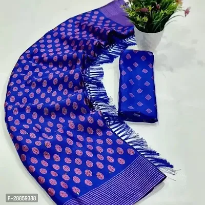 FASHION Womens Designer Art Silk Printed Saree with Blouse Piece PACK OF 1