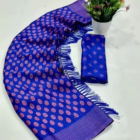 FASHION Womens Designer Art Silk Saree with Blouse Piece PACK OF 1