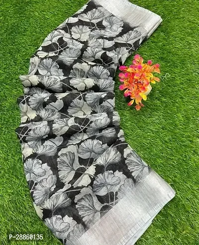 FASHION Womens Designer Cotton Floral Prints Saree with Blouse Piece PACK OF 1