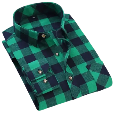 Elegant Checked Casual Shirts For Men