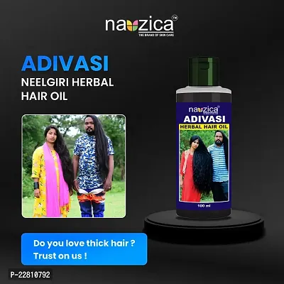 Adivasi nauzica Hair Oil made with Pure Adivasi Ayurvedic Herbs 100ml