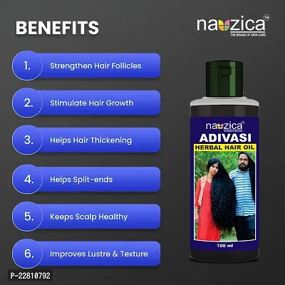 Adivasi nauzica Hair Oil made with Pure Adivasi Ayurvedic Herbs 100ml-thumb2