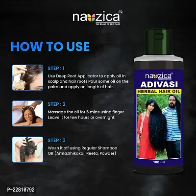 Adivasi nauzica Hair Oil made with Pure Adivasi Ayurvedic Herbs 100ml-thumb4