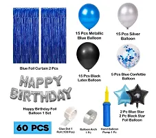 Happy Birthday Balloons Decorations Set - 60Pcs-thumb1