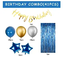 Happy Birthday Balloon Decoration Set - 41 Pieces Combo-thumb1