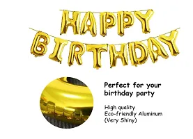 Happy Birthday Decoration Combo 43Pcs Set Foil Banner And Balloons (Pack Of 43,-thumb1