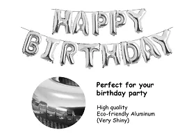Happy Birthday Decoration Combo 43Pcs Set Foil Banner And Balloons (Pack Of 43,-thumb1