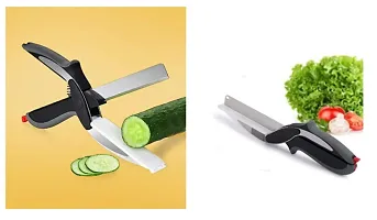 Useful Combo Of 1 Vegetable Cutter , 2 Pieces Clever Cutter-thumb2