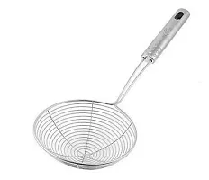 Useful Combo Of Soup, Deep Fry And Tea Strainer Set Of 3-Piece Strainer-thumb2