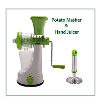 Hand Juicer For Fruits And Vegetables With Stainless Steel Handle Potato Masher-thumb1