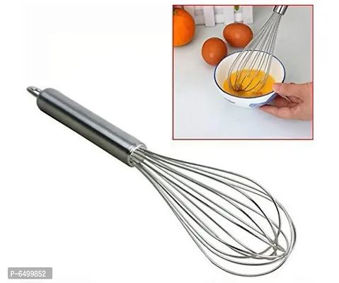 Potato Masher, Egg Beater Steel And Aluminium Mini 0 Size Khal Batta-thumb3