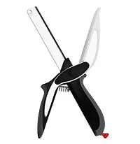 Single Blade Chopper, Clever Cutter, Hand Blender And Oil Spatula and Brush Set-thumb1