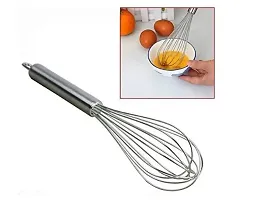 8 In 1 Grater And Slicer Steel ), 1 Single Grater ( Steel ), 1 Potato Masher ( Steel)And 1 Whisk (Steel)-thumb2