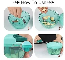 1 Veg Cutter, 1 Potato Masher, Plastic Whisk, Small Handy Chopper, Clever Cutter, Power Free Hand Blender, Rice Bowl)-thumb3