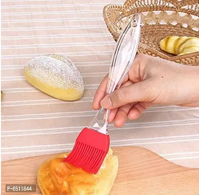 Pizza Cutter and Silicon Spatula and Brush Kitchen Tools Combo-thumb3