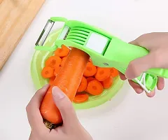 Vegetables Cutter Handy Pull Chopper Dicer and Power Free Hand Blender for Kitchen Pack of 3-thumb3