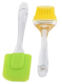 Fruits Vegetables Chopper Clever Cutter Hand Blender and Oil Spatula and Brush Set-thumb3