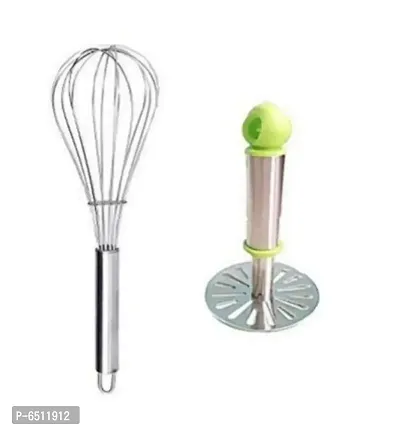 Potato Vegetable Masher and  Whisker Combo-thumb0